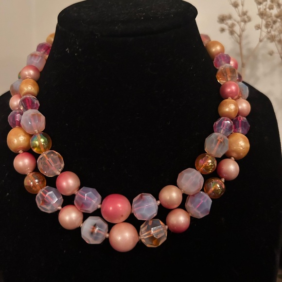 Vintage Rare & HTF Vogue Cherry Glass Necklace, Bracelet, and Earrings Set - Picture 9 of 12